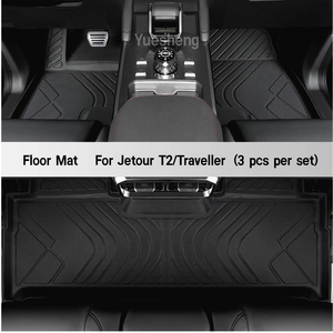 Juego Completo de Alfombrillas Antideslizantes e Impermeables de TPE para Jetour Traveller T2, Modificación Interior, Venta al Por Mayor - Product Image 3