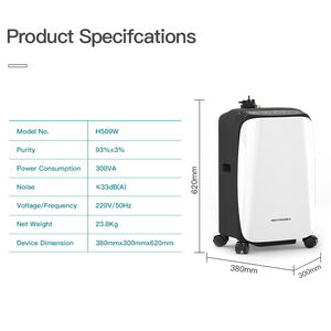 MICiTECH Zuurstofconcentrator voor thuisgebruik Beste zuurstofconcentrator voor thuisgebruik 5l Mobiele zuurstofconcentrator - Product Image 6
