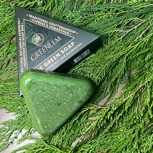 Shampooing solide en barre triangle bio <span class=keywords><strong>Usman</strong></span> Nature's, à base de plantes, apaisant, renforce les cheveux, antipelliculaire, soin capillaire pour femmes et hommes - Product Image 1