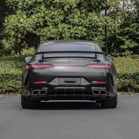 Kit carrosserie AMG GT50 à GT63S Facelift 4 portes X290 Pare-chocs avant Grille Diffuseur arrière PP non peint pour Mercedes Benz AMG GT