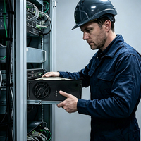 Module d'alimentation redresseur 241115.105 48V 3000W à branchement à chaud, haute efficacité pour station de base 5G