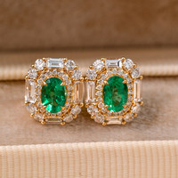 Bague en or massif 18 carats, cultivée en laboratoire, portée par la princesse Diana lors du dîner de gala, pièce maîtresse pour toute l'assistance.