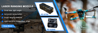 Módulo de Telémetro Láser de 905nm, 1000m Tipo A2 |   Conector de 6 pines con paso de 0.8 mm