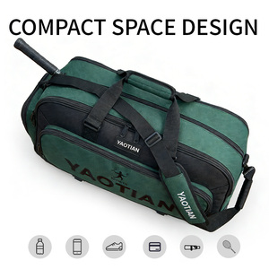 <span class=keywords><strong>Sac</strong></span> de <span class=keywords><strong>tennis</strong></span> multifonctionnel YT personnalisé, vert, anti-poussière, tendance, pour le <span class=keywords><strong>sport</strong></span> et le fitness, grand espace, <span class=keywords><strong>sac</strong></span> à raquettes - Product Image 3