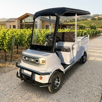 Véhicule de transport électrique agricole à basse vitesse, mini-camion de fret à 4 roues, pick-up électrique agricole pour la livraison domestique