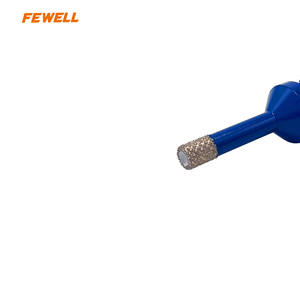 แกนเจาะ M14 arix รูปดอกไม้แบบสุญญากาศ8มม. ดีไซน์ใหม่แกนเจาะคอนกรีตหินแกรนิตหินอ่อนคอนกรีต - Product Image 5