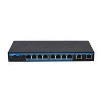 Switch Jaringan PoE Desktop 8-Port 2.5G Tanpa Manajemen 96W Kapasitas 40G Bersertifikasi CE/FCC Garansi 2 Tahun