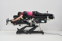 Lit de physiothérapie réglable XinYiNuo pour hôpitaux et cliniques, lit de traitement chiropratique, modèle XYN-EMT06, garantie 1 an