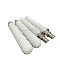 Filtration d'air 0.2 0.25 0.5 1 2 5 10 micron en acier inoxydable 316 diffuseur de gaz poreux fritté ss sparger