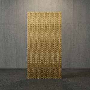 Carreaux muraux décoratifs en céramique or et argent 300x600mm, taille standard pour la décoration intérieure - Product Image 4