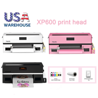 2025 Printer Digital Haolic DTF A3 DTF Pink Roll Printer Transfer panas 13 inci Film Pet untuk pemula hidup warna DTF Printer