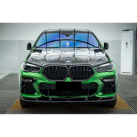 Kit de Carrocería de Fibra de Carbono en Oferta para BMW X6, Estilo Larte, Alerón Delantero, Rejilla, Difusor Trasero, Faldones Laterales, Tubo de Escape