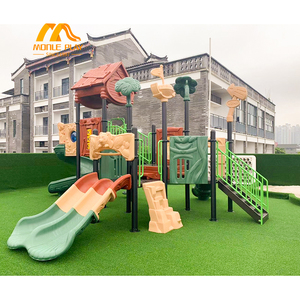 Outdoor <strong>Playground</strong> Equipment Forest Theme Outdoor <strong>Playground</strong> With Slides - Product Image 5