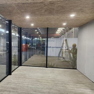 Maisons préfabriquées à ossature <span class=keywords><strong>en</strong></span> <span class=keywords><strong>acier</strong></span> pour serre de patio avec système modulaire Panneaux SIP et revêtement <span class=keywords><strong>en</strong></span> verre réfléchissant - Product Image 5