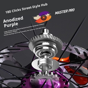 Bicicletta da Montagna ad Alte Prestazioni per Dirt Jump, 8 Velocità, 26/27.5 Pollici, Freno <span class=keywords><strong>a</strong></span> Disco, Forcella Ammortizzata, MTB per Ciclismo e Fuoristrada - Product Image 4