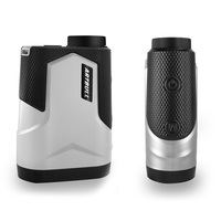 Télémètre laser de golf rechargeable 1200m avec télémètre laser à vibration à verrouillage de drapeau ajusté en pente
