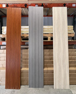 <span class=keywords><strong>Pannello</strong></span> Murale in PVC per Decorazione di Scanalature su Pareti Interne, Listello 3D Effetto <span class=keywords><strong>Legno</strong></span>, <span class=keywords><strong>Pannello</strong></span> Grigliato in <span class=keywords><strong>Legno</strong></span>, <span class=keywords><strong>Pannello</strong></span> Murale WPC Rivestito in PVC con Venature del <span class=keywords><strong>Legno</strong></span> - Product Image 1