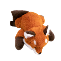 Nouvelle Peluche Renard Réaliste Super Douce, Coussin de Sommeil Respirant, Rembourrage Coton PP, Cadeau d'Anniversaire, 35/50/60cm, Personnalisable pour Enfants