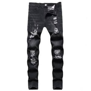 Vaqueros gruesos con forro polar para hombre, pantalones de invierno cálidos para otoño e invierno, pantalones de talla grande para adolescentes, para el invierno - Product Image 1