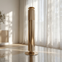 Diffuseur d'arômes intelligent en aluminium sans eau, éclairage LED contrôlé par application, faible bruit 30 dB, machine à parfum multi-scènes, diffuseur d'usine