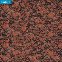Vente en gros de carreaux de granit rouge flammé poli et aiguisé pour comptoir de cuisine, escalier, décoration intérieure moderne, salon