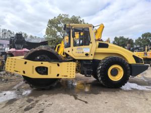 Offre Spéciale Allemagne Marque utilisée BOMAG 226 Rouleau de route Rouleau de roue en acier simple BW226 Rouleaux de construction d'occasion à vendre - Product Image 2