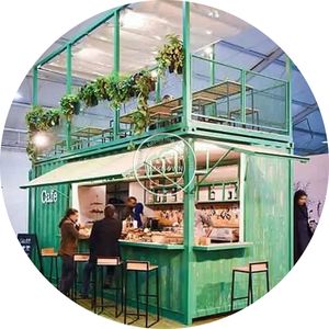 Contenedores de Envío de Panel Sándwich de Acero Expandibles y Móviles, en Oferta, para Cocina, Pub, Bar, Cafetería, Restaurante, Uso Comercial - Product Image 1