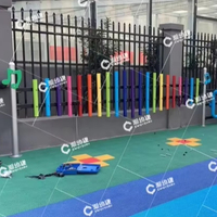 Indoor Outdoor Steel Percussion Games and Instruments PVC Music Manufacturers' Playground Equipment for Schools Shopping Malls