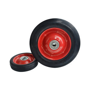 Roue solide en caoutchouc pour brouette, bon marché et fiable - Product Image 2