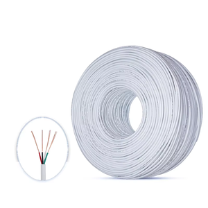 Directo de fábrica, cable de cobre blanco de 4 núcleos, cable eléctrico de 28 Awg, cable de datos Usb, cable eléctrico, cable de alimentación - Product Image 1