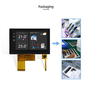 Écran <span class=keywords><strong>LCD</strong></span> Tft <span class=keywords><strong>4</strong></span>.3 pouces Affichage modulable 45 broches 800x480 <span class=keywords><strong>4</strong></span>.3 "pour les appareils à énergie nouvelle - Product Image 5