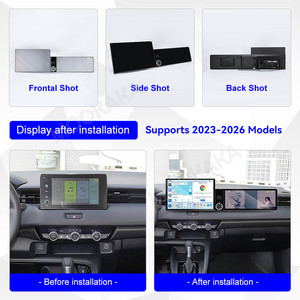 Écran radio MOOKAKA 13,1+12,3 pouces pour Honda <span class=keywords><strong>XR</strong></span>-V 2023-2026, navigation GPS Android, autoradio stéréo, CarPlay sans fil, Plug & <span class=keywords><strong>Play</strong></span> - Product Image 4