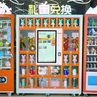 Armoire de distribution de cadeaux, machine à griffes électronique pour le redépôt de billets/cartes de membre, vitrine de cadeaux, centre de machines à prix d'arcade