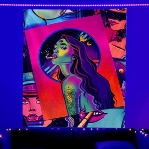 Unison UV psychedelic Trippy Fractal tấm thảm - Product Image 3