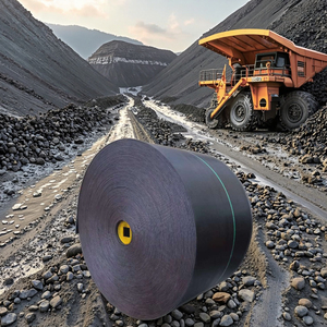 Heavy Duty Impact Resistant Nylon <strong>Conveyor</strong> <strong>Belt</strong> for Stone Crushing <strong>Quarry</strong> Plant Mining Aggregate Sand - Product Image 5