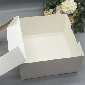 Wholesale 10*10*10inch Cake <b>Box</b> Square Disposable Food Party Cake <b>Box</b> - Product Image 6