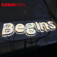 Panneau LED extérieur grand format 3D pour enseignes de magasin, étanche IP65, taille personnalisable pour affichages électroniques et entreprises