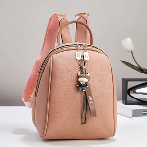 Women's Casual <b>Backpack</b> New Style PU Fashion Autumn Winter <b>School</b> Travel Bag <b>Large</b> Capacity Zipper Closure Shopping Bag - Product Image 3