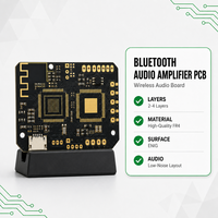 Fabricant de circuits imprimés (PCB) FR4 sur mesure à 2-4 couches pour amplificateurs audio avec conception à faible bruit, finition de surface ENIG et épaisseur personnalisée