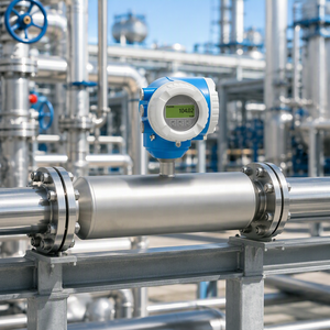 Endress+Hauser 8I3B50 DN50 I300 Medidor de Flujo Másico Coriolis Compacto de Tubo Doble de Baja Pérdida para Gas OEM - Product Image 1