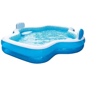 Grande piscine gonflable de jardin d'arrière-cour de taille normale à vendre Salon gonflable élégant de maison de PVC de famille d'enfants adultes