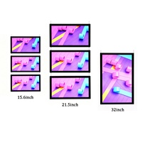 Pantalla LED Publicitaria Full HD con SDK Habilitado, Señalización Digital para Agencias Inmobiliarias, Pantalla de Video Multipantalla para Escaparates