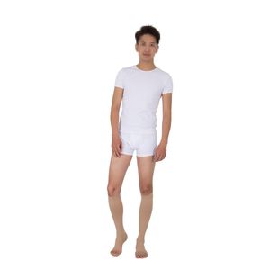 Bas de contention anti-embolie de qualité médicale, fabrication OEM ODM, à bout ouvert, tricotés, pour cuisse, avec 2 doigts, manchette personnalisable - Product Image 6