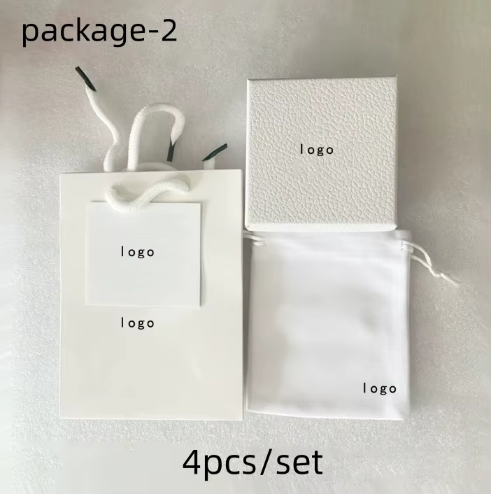 Bianco -Set di scatole da imballaggio