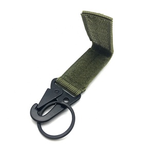 YYX Tactical Gear Clip Band Gear Keeper Pouch portachiavi con cintura in <span class=keywords><strong>Nylon</strong></span> portachiavi con moschettone con logo personalizzato - Product Image 2