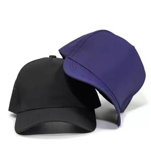 Casquette de baseball perforée à 5 panneaux découpée au laser, imperméable, style streetwear, pour le sport (Gorras Trucker Hat) - Vente en gros - Product Image 2