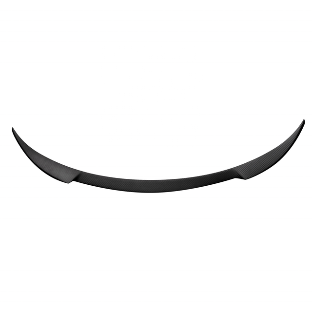 Dry Carbon Tesla Accessories Gloss Black Trunk Spoiler Duck Wing for Tesla Model Y