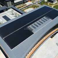 Tuiles de toit solaires Bardeaux photovoltaïques Panneaux de toiture BIPV Matériau de toiture écologique à économie d'énergie pour les maisons et les bâtiments