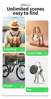 Mini traceur GPS mondial compatible iOS et Android, localisateur intelligent pour animaux de compagnie et enfants, étanche IP68, Air-Tag FindMy