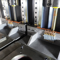 Centre d'usinage CNC en métal TDV1170S pour aluminium à double tête